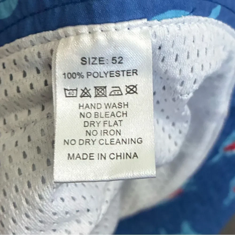 Boys Kids Toddler Summer Beach SPF Bucket Hat Set Sharks Surbowrd